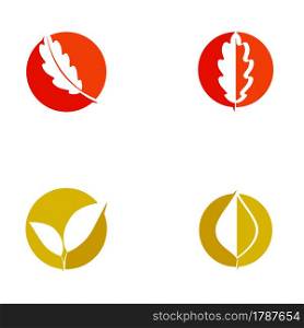 Leaf and Shutter Lens Aperture for Nature Photographer logo design inspiration