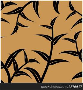  leaf background vector illustration simple design