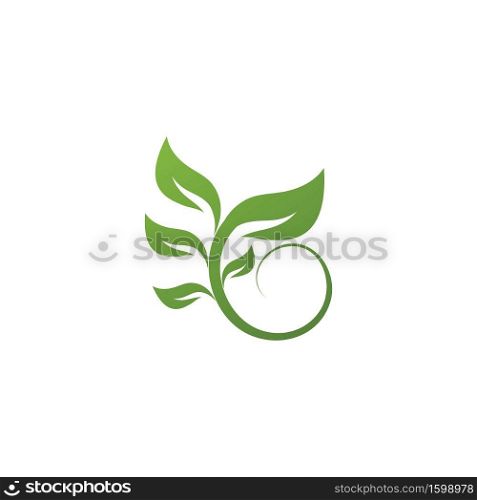 Leaf  ecology Logo Template vector symbol nature