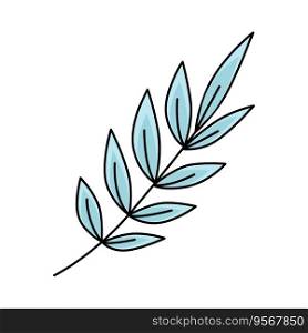 Leaf fall icon vector on trendy design