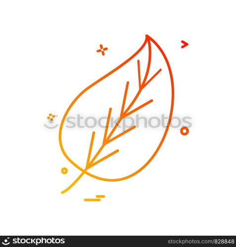 Leaf icon design vector