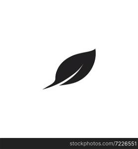 leaf icon logo vector template design
