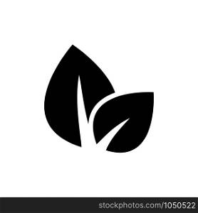 Leaf icon trendy