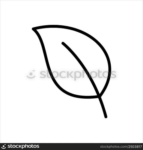 leaf icon vector design template simple and clean