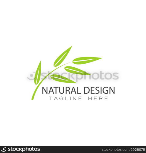 Leaf icon Vector Illustration design Logo template