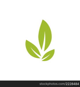 Leaf icon Vector Illustration design Logo template