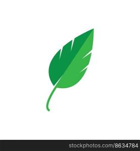 leaf icon vector illustration logo design