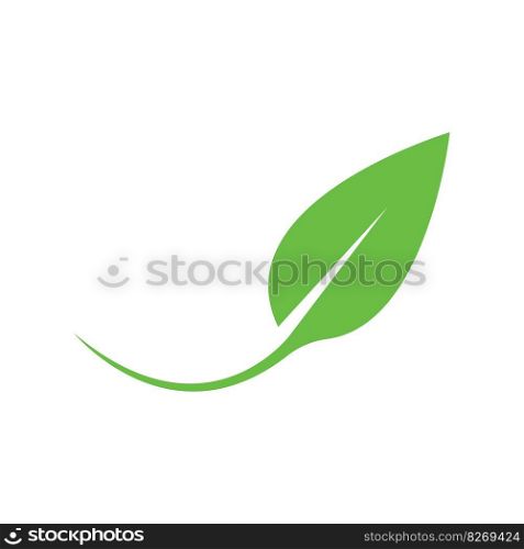 leaf icon vector illustration symbol design