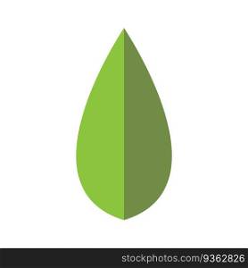 leaf icon vector template illustration logo design
