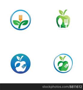leaf logo design vector for nature symbol template editable,Green leaf logo ecology nature element vector icon.

