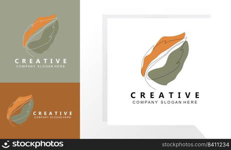 Leaf Logo Design, Vector With Other Styles, Illustration Set Collection Of Leaf Types