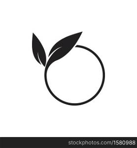 leaf logo ecology nature element vector icon