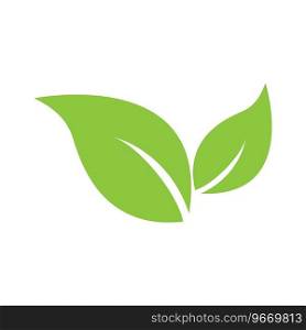leaf logo icon vector design