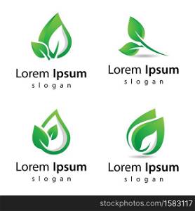Leaf logo images illustration design