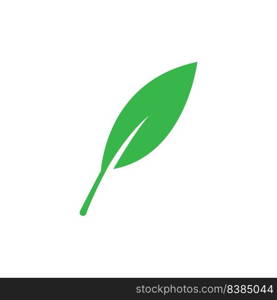 leaf logo stock illustration design