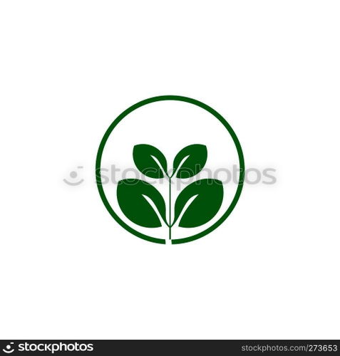 leaf logo template