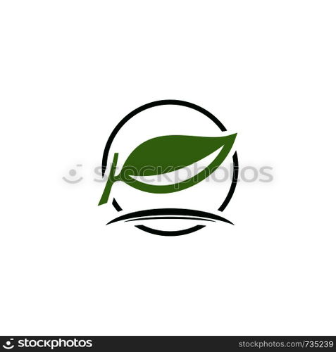 leaf logo template