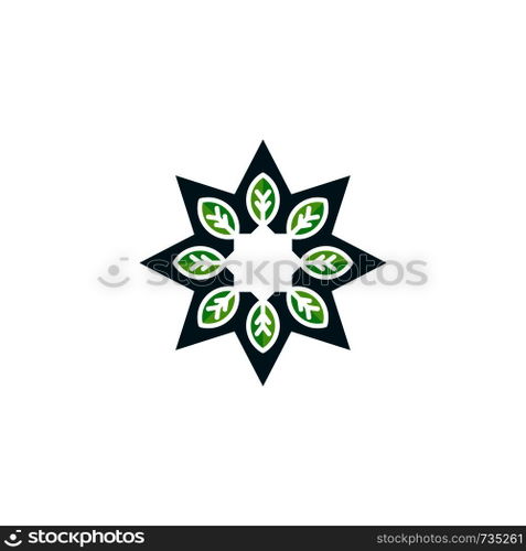 leaf logo template