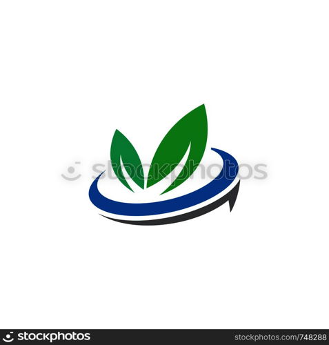 leaf logo template