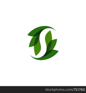 leaf logo template