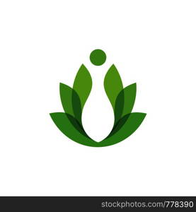 leaf logo template