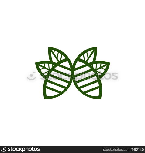 leaf logo template