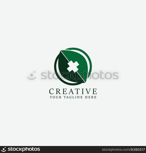 leaf logo vector