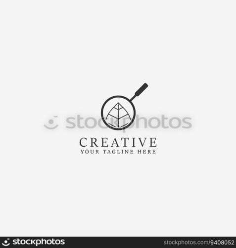 leaf logo vector