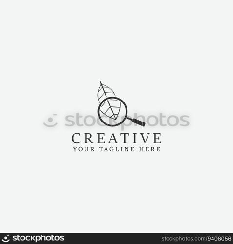leaf logo vector