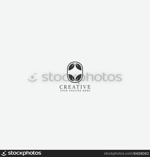 leaf logo vector