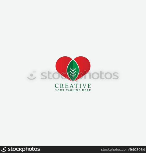 leaf logo vector