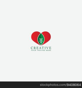 leaf logo vector