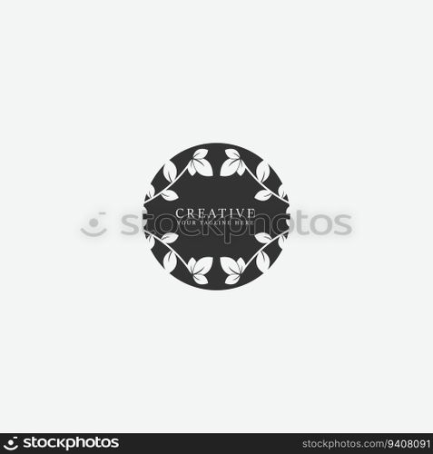 leaf logo vector