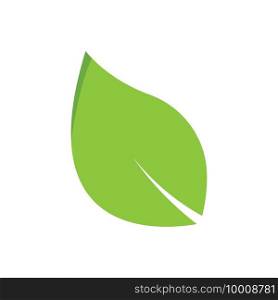 Leaf logo vector icon design template