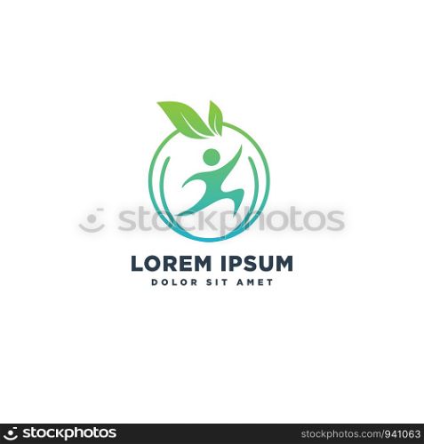 leaf nature eco logo template vector illustration icon element isolaeted. leaf nature eco logo template vector illustration icon element