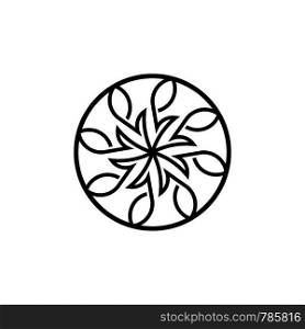 leaf of nature logo template