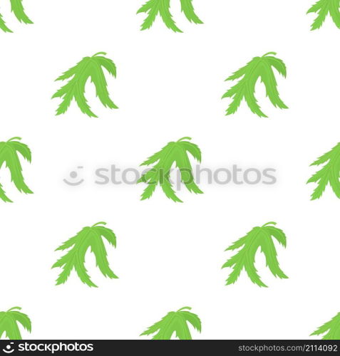 Leaf pattern seamless background texture repeat wallpaper geometric vector. Leaf pattern seamless vector