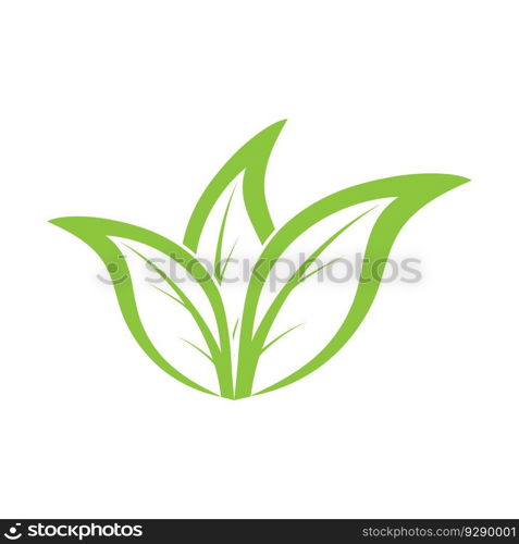 leaf&rsquo;s logo icon vector illustration template design