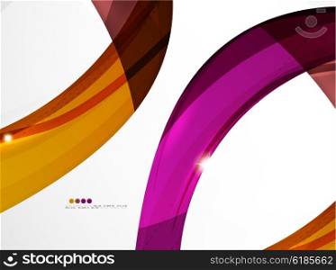 Leaf shape wave abstract background. Leaf shape wave abstract background. Wave elements with glossy light effects