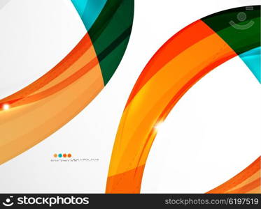 Leaf shape wave abstract background. Leaf shape wave abstract background. Wave elements with glossy light effects