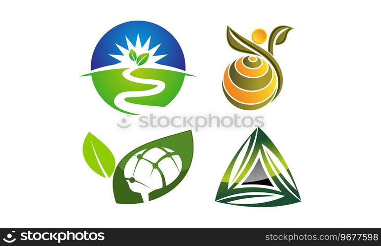 Leaf Template Vector Set