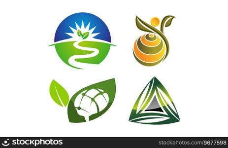 Leaf Template Vector Set