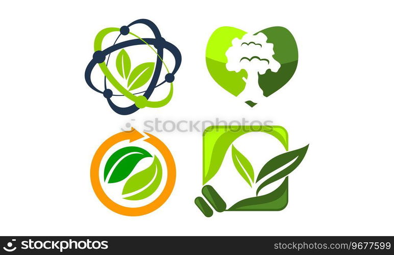 Leaf Template Vector Set