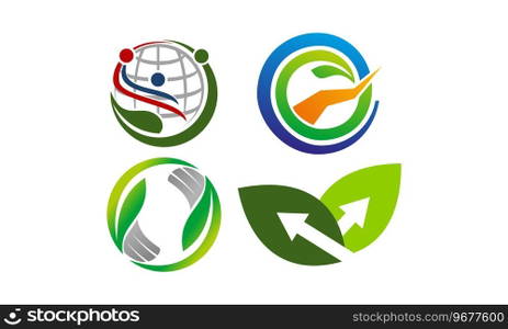 Leaf Template Vector Set