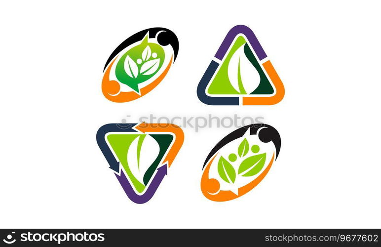 Leaf Template Vector Set