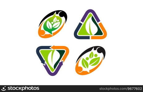 Leaf Template Vector Set