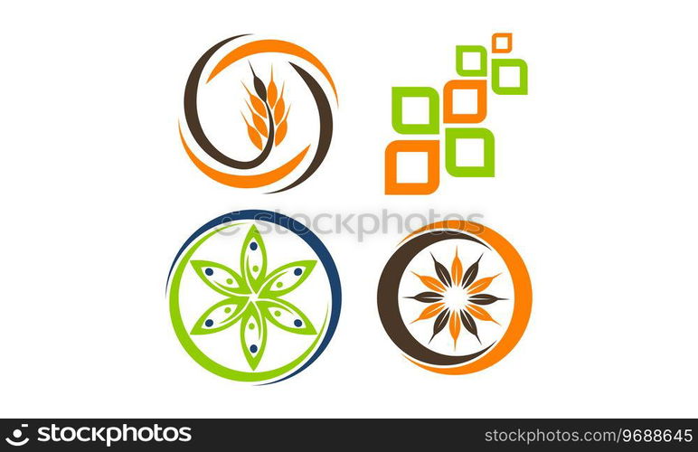 Leaf Template Vector Set