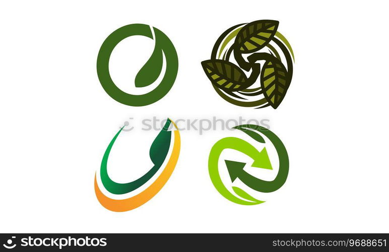 Leaf Template Vector Set