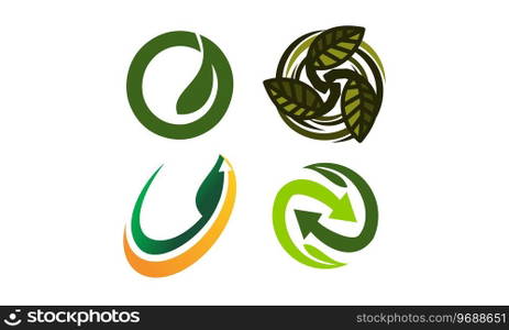 Leaf Template Vector Set