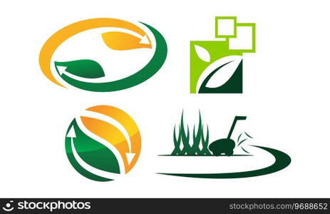 Leaf Template Vector Set